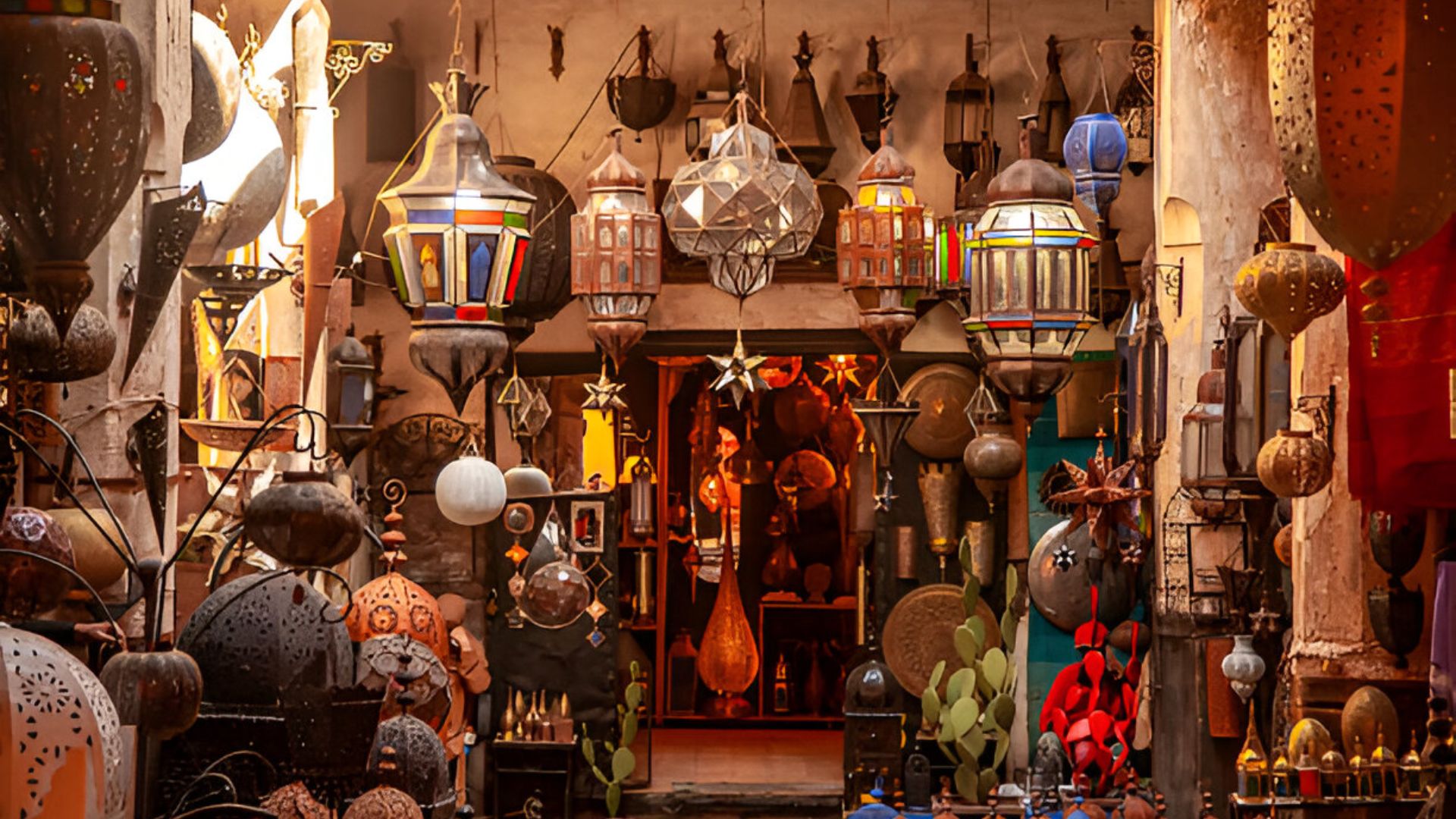 Shopping in the Souks of the Medina Marrakech