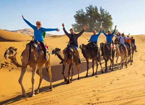 Marrakech to Erg Chebbi 5 Day Desert Tours – Deep Sahara Exploration & Luxury Camp